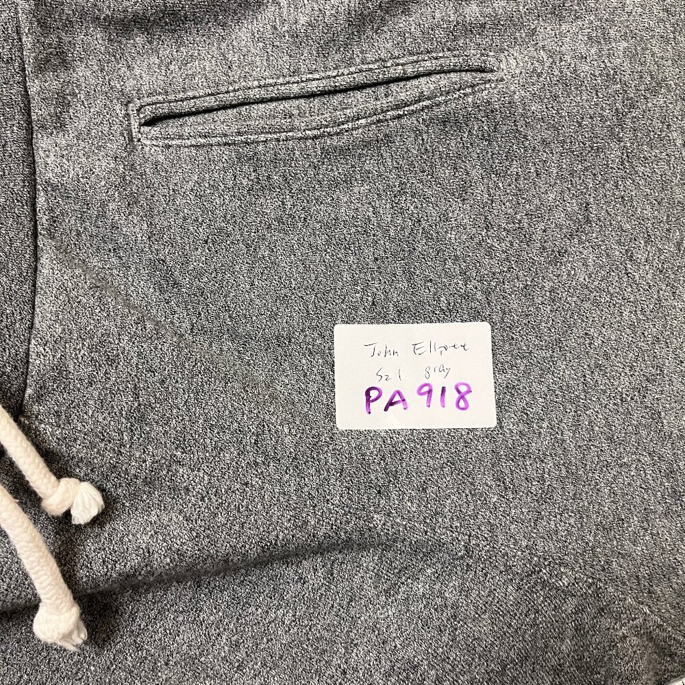 John Elliott Escobar Slim Taper Jogger Sweatpants - Men's Size 1 / Small - Gray - Picture 8 of 8